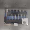toolant Impact Torx Bit Set 27pcs (TT7-TT40), S2 Steel Security Torx Bit Set, Tamper Proof Star Bit Set with CNC Machined Tips, 1"&2" Long Impact Bits with Magnetic Bit Holder and Storage Box