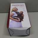 Momcozy Breathable Mesh Baby Carrier, Ergonomic and Lightweight Infant Carrier for 7-44lbs with Enhanced Lumbar Support, All Day Comfort for Hands-Free Parenting, Air Mesh-Black