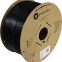 Polymaker ASA Filament 1.75mm Black, 3kg ASA 3D Printing Filament, Heat & Weather Resistant - ASA 3D Printer Filament Perfect for Printing Outdoor Functional Parts