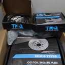 TRQ Rear Brake Pad & Rotor Kit Ceramic Compatible with 2009-2010 Hyundai Sonata