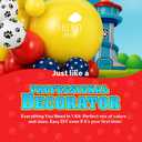 ALL-IN-1 Paw Balloons Garland Arch Kit with BONUS Dog Bone & Paw Print Balloons for Paw Birthday Decorations Paw Balloons Backdrop, Paw Party Supplies for 3rd yo Boy