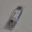 Appliance Extension Cord - 6ft Heavy Duty Gray Extension Wire for Air Conditioner, Refrigerator, & All Major Appliances - 14 Gauge High Voltage 3 Prong Flat-End Appliance Cord, for Indoor use (6 Feet)