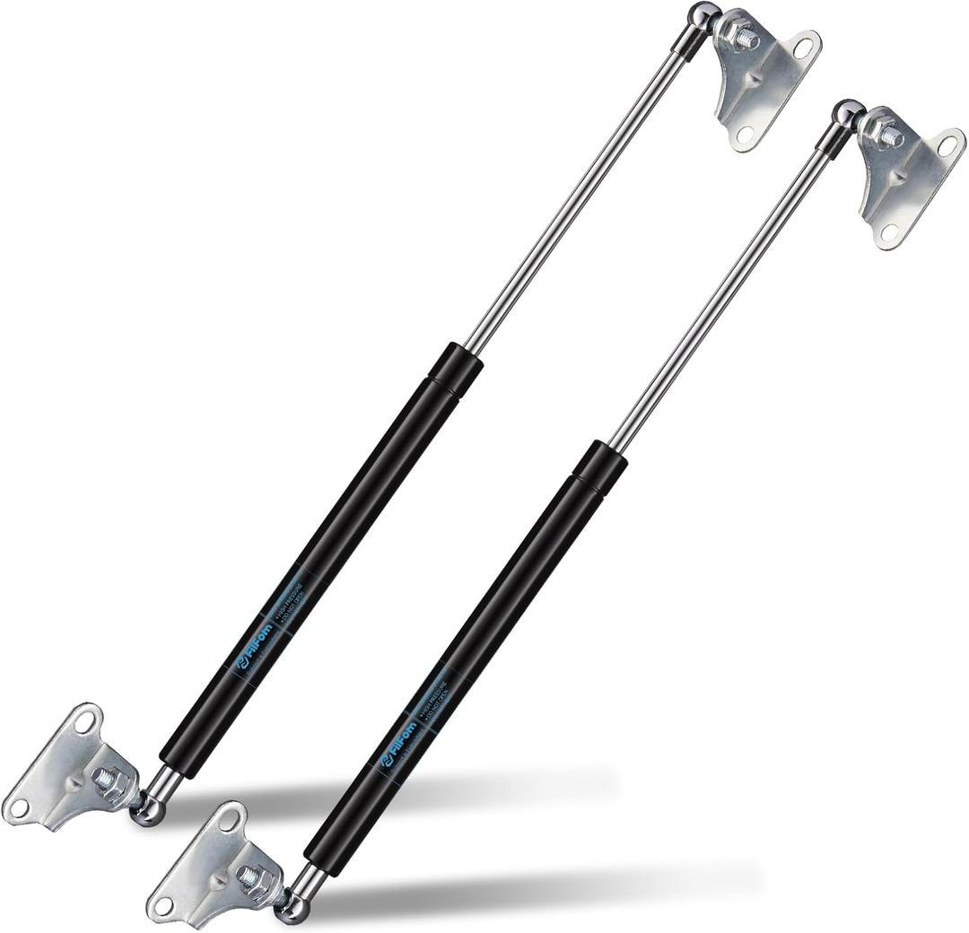 20 Inch Gas Struts Shocks 120Lb/534N Gas Spring Prop with Mounting Brackets for RV Bed Door Boat Hatch TV Cabinet Tool Box Lid Window Basement Floor Trap Door, Only Fit 96-132 Lb Weights
