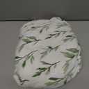 Crane Baby 100% Cotton Sateen Crib Sheet, Fitted for Cribs and Toddler Beds, Baby Crib Sheets, Baby Bedding for Boys and Girls, Green Leaf