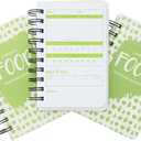 3-Pack Calorie Counter Book for Weight Loss, 90-Day Food Meal Pocket-Size Tracker Journal Notebook for Men and Women Nutrition Meal Tracker and Recording (5 x 3.5 Inches)