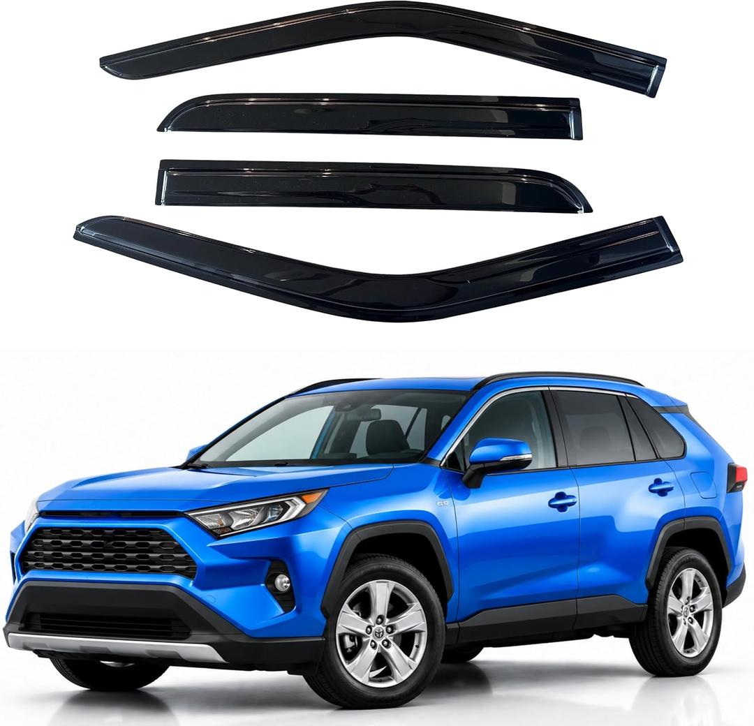 Window Visors Rain Guards for 2019-2025 Toyota RAV4