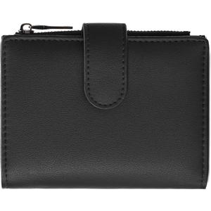 GAEKEAO Small Wallets for Women Leather RFID Blocking Bifold Zipper Pocket Wallet Card Case Purse with ID Window