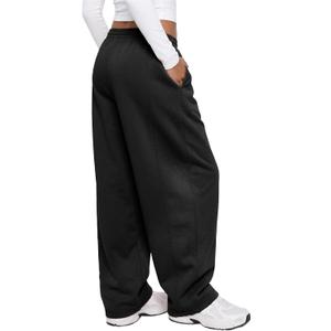 DISCIPBUSH Baggy Barrel Pants Women - Lightweight Extra Loose Long Wide Leg Pants Women Lounge Athletic Barrel Joggers, Size Small