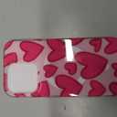 FEWGEY for iPhone 16 Pro Case Pink Heart with Round Phone Grip Compatible with MagSafe Kickstand Holder for Girls Women, TPU Shockproof Protective Phone Cover