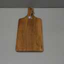 Samhita Acacia Wood Cutting Board, for Meat, Cheese, Bread, Vegetables & Fruits, with Grip Handle (15" x 7")