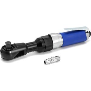 QWORK 1/2" Air Ratchet Wrench,Super Fast Heavy Duty Air Ratchet, 65ft-lbs Max Torque