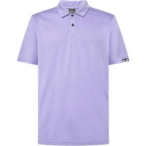 Oakley Mens Polo (Small, Purple)