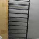 Babelio Removable & No Bottom Bar Baby Gate, 35.5-55" Hardware Mounted (Drill Needed)| Wide Walk-Thru| Auto-Close Safety Dog/Pet Gate for Stairs & Doorways (Black, 35.5-55" W, 30" H)