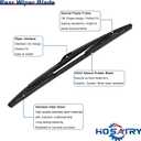 Rear Wiper Arm Blade Set for BMW X3 E83 2004-2010 Rear Windshield Wiper Arm Blade Assembly 61623400708