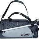Lacrosse Bag Hybrid 3.0 - Use as a Backpack or Duffel Bag, Holds 2 Sticks and All of Your Gear with a 40L Capacity
