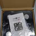 Scale for Body Weight and Fat Percentage, RunSTAR Digital Accurate Bathroom Smart Scale with Large Display, FSA&HSA Eligible 13 Body Composition Analyzer Sync App (Black)