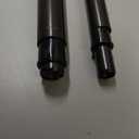 Decopolitan 5/8" Pipe Double Curtain Rod Set, 48 to 86 Inches, Vintage Bronze