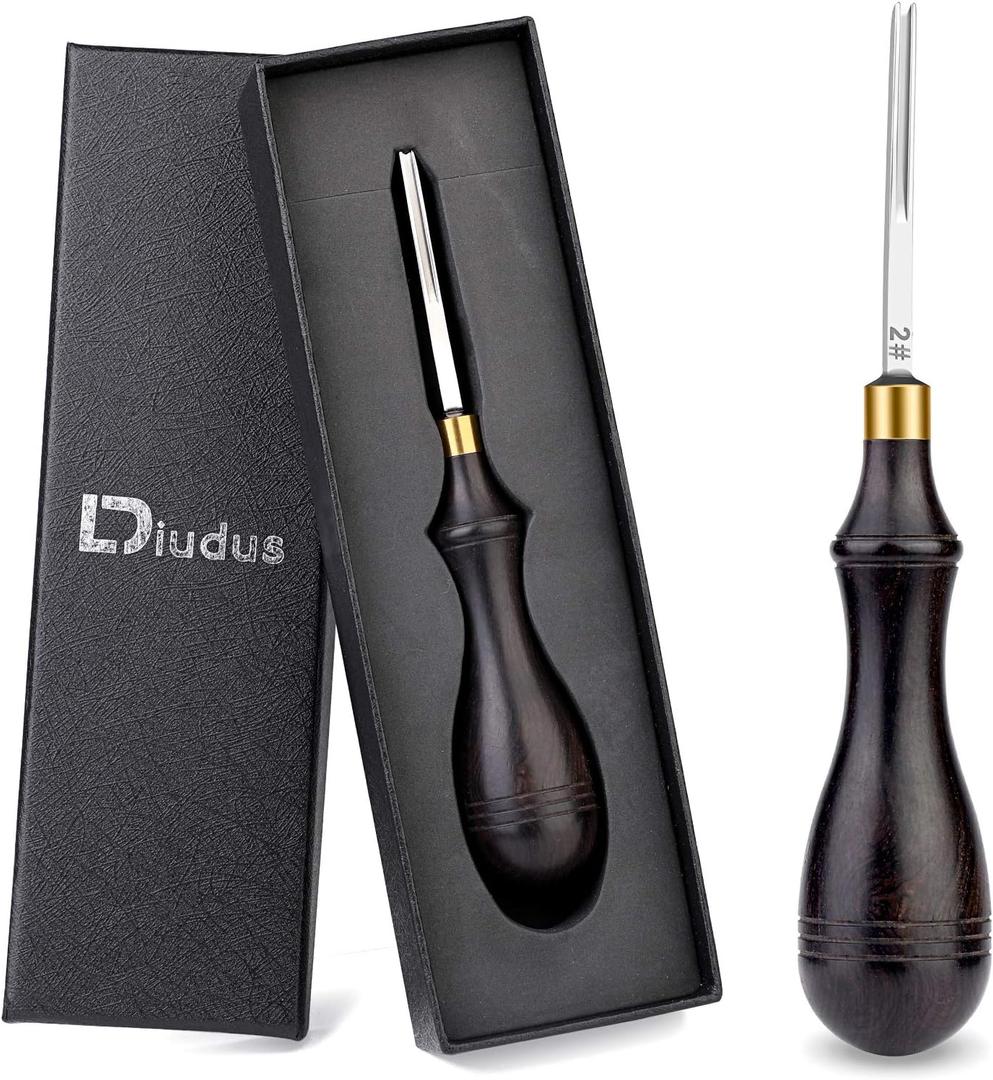 Leather Edge Bevelers, Beveler Tool, Edge Skiving Beveler 1.8mm, Leather Skiver Tool Leather Working Tools for Leathercraft Working (2#)