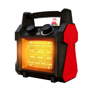 Outdoor Heaters for Patio, 1500W Garage Heater with Overheat Protection, 3S Fast Heating Electric Portable Electric Patio Heater, Greenhouse Heaters, Garage, Indoor Outdoor Use