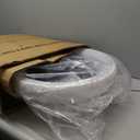 Ultra Low Profile Ceiling Fans with Lights and Remote Ultra Quiet 25 dB, 21" Modern Flush Mount Ceiling Fan LED Ceiling Fan Fandelier Ceiling Milky White