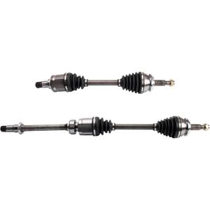TRQ Front CV Axle Shaft Assembly Set Driver & Passenger Side Compatible with 2013-2018 Toyota RAV4