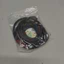 lynxking Dog Leash Slip Lead 5 6 8 FT Dog Training Leash Strong Heavy Duty Rope No Pull Training Lead Leashes for Dogs (Black)