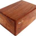 Wooden Urn Box - Urn for Human Ashes Funeral Cremation Urn(X-Small)