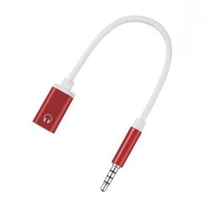 Jowxsx 3.5mm Male to TypeC Female Audio Cable Cord 3.5mm Analog Cable Type-C Converter Earphone Adapter Compatible with MP3 Players, Tablets, Smartphone, CD Players, Laptops (Red)