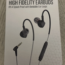 High Fidelity Earbuds Lightweight Wired Headphones Mic Remote Noise Reduction