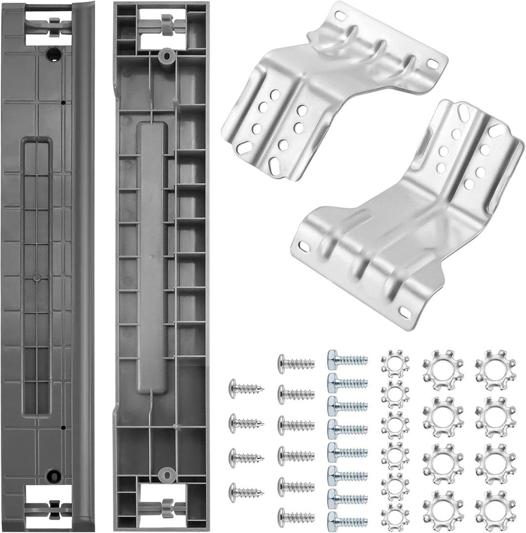 SKK-8K SKK-7A Fit for Sam.sung Stacking Kit 27 Inch Wide Front Load Washer and Dryer -Simple Installation-Save Space, Replaces Part SKK-7A, SKK-8K, SK-5A - BY AMI PARTS