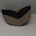 Cotton Rope Basket, Storage Baskets with Handle, 15x10x9 Inch Woven Basket for Shelves, Laundry, Towels, Clothes, Books, (Black Brown 1 Pack)