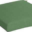 Arden Outdoor Seat Cushion, 19 x 19, Rain-Proof, Fade Resistant Bright Moss Green Leala