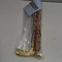 Humaira Nautical Walking Stick Men Derby Canes and Wooden Walking Stick for Men and Women 36" Brown Ebony Brass T Shape Handle in Golden Tone Natural Wood Unisex Cane.