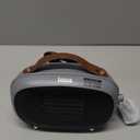 Space Heater, Teioe Mini Electric Space Heater 800W/400W, Small PTC Ceramic Heater with Tip-Over and Overheat Protection, 3 Operating Modes, Space Heaters for Office, Bedroom and Under Desk (GREY)