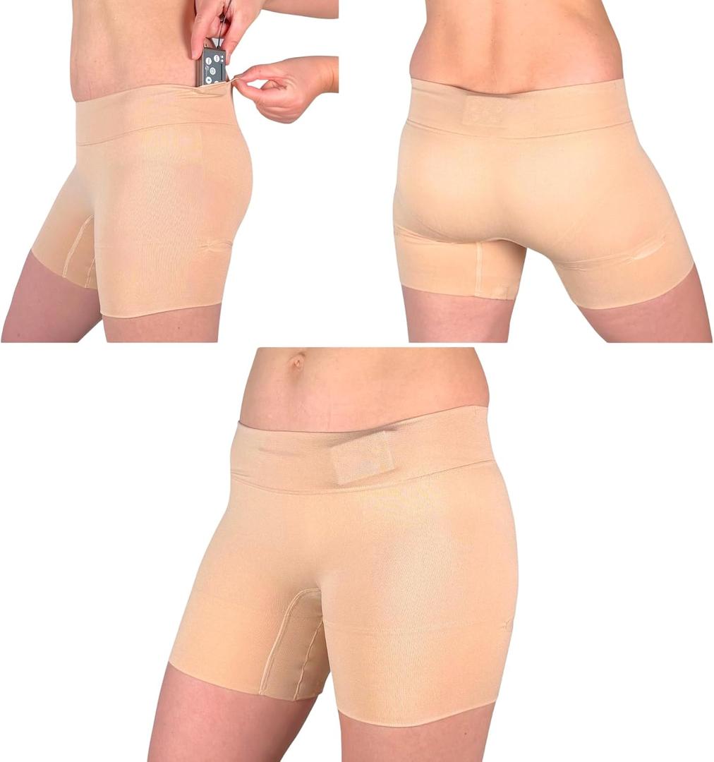 URSA Undies - Lightweight Boxer Shorts for Film (Beige, M)