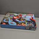 Carrera First Nintendo Mario Kart Slot Car Race Track - Includes 2 Cars: Mario and Luigi and Two-Controllers - Battery-Powered Beginner Set for Kids Ages 3 Years and Up, 20063028