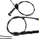 Automatic Transmission Range Select Lever Shifter Cable Kit 88967320 Compatible with 2000-2006 GMC Yukon XL 1500/2500 Chevy Avalanche Suburban 1500/2500 Tahoe Cadillac Escalade 905-646