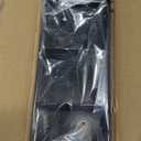 Utensil Holder, Upgrade Stainless Steel Utensil Drying Rack with Automatic Drain Tray for Kitchen Counter, Silverware Cutlery Organizer for Spoons, Forks, Knifes, Chopsticks (Black)