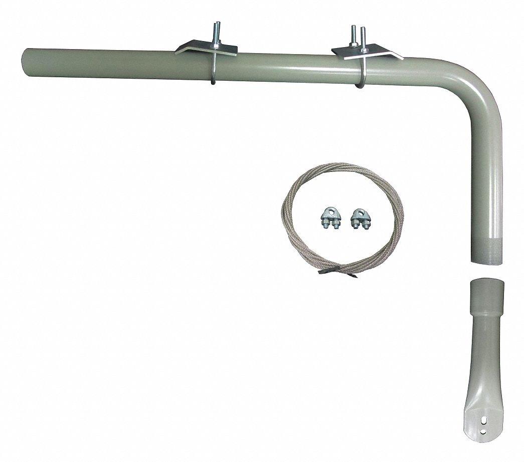 Dayton I-Beam Mounting Bracket for Use with Dayton Yoke-Mounted Non-Oscillating Air Circulator Heads Up THR