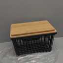 2 Pack Onion and Potato Storage Bins, Stackable Pantry Organizers Storage, Large Wire Storage Basket for Onion, Potato, Fruit, Vegetables