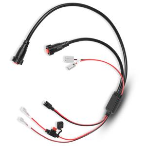Upgrade 010-12676-40 Replace for Garmin All-in-One Power Cable For Used with Summit Ice Fishing Shuttle Compatible with Panoptix LiveScope System Panoptix PS22 transducer ECHOMAP Chartplotter