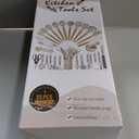 Kitchen Utensils Set- 35 PCs Cooking Utensils with Grater,Tongs, Spoon Spatula &Turner Made of Heat Resistant Food Grade Silicone and Wooden Handles Kitchen Gadgets Tools Set for Nonstick Cookware (Khaki)