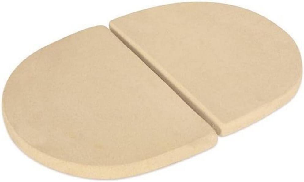 Primo 325 Ceramic Heat Reflector Plates for Primo Oval Junior Grill, 2 per Box