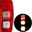 Right Tail Light Compatible With Ford Ranger XL XLT 2019-2023 2019 2020 2021 2022 2023 Ford Ranger Rear Lamp Brake Stop Taillight with Bulbs Passenger Side