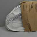 Bemis 7300SLEC Slow Close Toilet Seat, Easy Clean Hinges and Durable Plastic Seat, Made in USA, Elongated, White