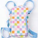 Square Pattern Lunch Bag, 10L 5H 6W Inches