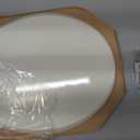 Mayfair Cassel Slow Close Toilet Seat, Easy Clean, Non Slip Premium Wood Seat, Easy Install, Made in USA, Round, Biscuit