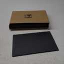 Hacaroa 6 Pieces Slate Cheese Board, 12" x 8" Black Charcuterie Boards Natural Slate Stone Plate Tray, Gourmet Serving Platter for Meats, Fruits, Parties, Appetizers