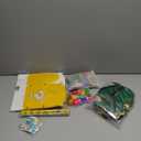 Hatraky Birthday Party Favor Supplies, Birthday Party Decorations Set Includes 10 Boxes, 10 Masks, 12 Stamp, 10 Bracelets, 50 Stickers, 15 Slap Bracelets