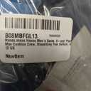 Hanes mens Max Cushioned Crew Socks, Moisture-wicking With Odor Control, Multi-packCrew Sock (Black)